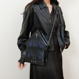 Sac à bandoulière Ita pour femme, inspiré de l'<span class=keywords><strong>architecture</strong></span> gothique, nouveau design, forme originale, sac fourre-tout à bandoulière - Product Image 4