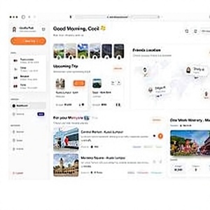 Application mobile de réservation de voyages pour la Malaisie : Réservez des vols, des hôtels, des excursions et des transports dans toute la Malaisie avec des paiements sécurisés et instantanés. - Product Image 1