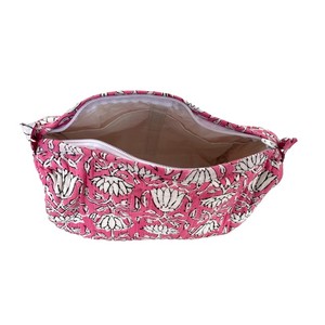 Bolsas de Cosméticos de Algodón Estilo Bohemio, Ligeras y Transpirables, Estampadas a Mano, Bolsas de Aseo para Viaje, para Exteriores y Sala de Estar - Product Image 5