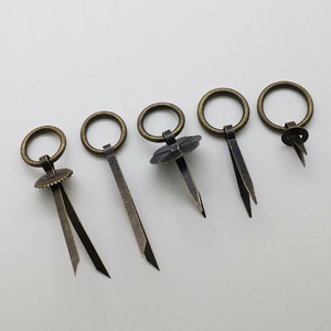 Chrysanthemum Handle Iron <b>Ring</b> Drawer Pull Furniture Handle Traditional Design Durable - Product Image 1