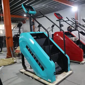 Nieuwe Ontwerp Gym Apparatuur Commerciële Gewijd Industrie Front Vliegwiel Klimmen Machine Gewichtsverlies Trap Machine