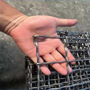 Tamis en maille métallique tissée en acier ; Tamis minier robuste en maille tissée ; Usine de tamis en maille tissée pour l'exploitation minière et l'aquaculture Zhihang - Product Image 6