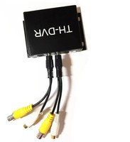 TH-DVR AHD TVI CVI 1080P/720P 128 Go Grande capacité de stockage Carte TF/SD Mini DVR H.265 pour caméra CCTV USB Enregistreur vidéo Télécommande