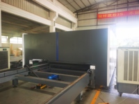 Machine de découpe laser pour la protection de l'environnement, double plateforme, haute efficacité, 6000W