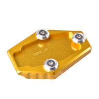 XXUN Repose-pieds de moto, plaque de support de béquille latérale pour Ducati Multistrada 10 15 Monster 795 796 821 1200 1200S Accessoires