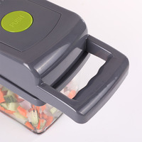 Handheld Voedsel Chopper Cutter Groentesnijder Shredder Groene Veelzijdige Groente Cutter Fruit & Vegetable Gereedschap Keuken Gereedschap