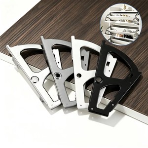 Accessoires modernes en acier pour porte-chaussures rabattable – Quincaillerie dissimulée épaissie pour meuble à chaussures et mobilier domestique - Product Image 1