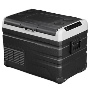 12V/24V Portable Mini Car <b>Refrigerator</b> Freezer Fridge With Compressor for Household Hotel Outdoor Use 12V/24V Portable Mini Car - Product Image 1