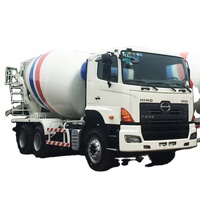 Barato segunda mão máquina japão usado móvel misturador de cimento caminhões hino venda