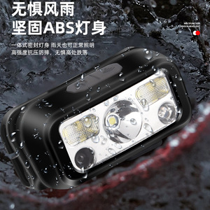 Smart Sensor Headlamp LED Rechargeable 620mAh Battery 15cm Motion Detection Outdoor Night Running Fishing - Product Image 4