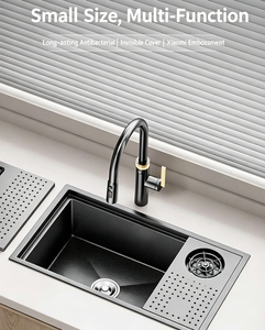 Lavastoviglie da banco in vetro Nano Two, in acciaio inox 304, moderna, multifunzionale, a vasca singola, a scomparsa, per caffetteria e <span class=keywords><strong>cucina</strong></span> - Articolo più venduto - Product Image 4