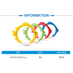 Jouets pour enfants sous l'eau anneaux <span class=keywords><strong>de</strong></span> poisson piscine saisir bâton <span class=keywords><strong>de</strong></span> plongée natation jouer <span class=keywords><strong>jouet</strong></span> - Product Image 4