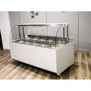 Réfrigérateur commercial chinois pour la présentation de légumes et de viande pour restaurants - Product Image 1