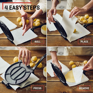 Tortilla yapımcısı basın uzunluğu rulo parşömen kağıdı takviyeli dayanıklı ağır sert basın un meksika tortillera - Product Image 6