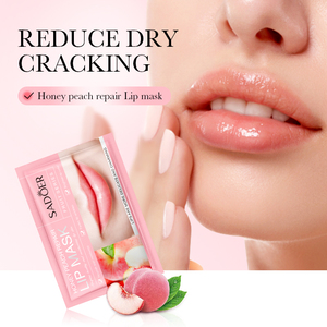 SADOER Lip Care Set Fruit Collagen Coffee <span class=keywords><strong>Aloe</strong></span> <span class=keywords><strong>Vera</strong></span> Honey Peach Coconut Cherry Serum Hidratante Lip Sleeping Maskss Beauty - Product Image 2