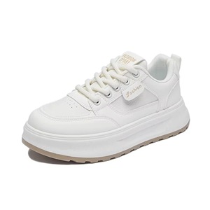 รองเท้าผ้าใบเสริมส้นหนาสำหรับผู้หญิงสไตล์ Ins สไตล์ลำลองแนวสตรีท - Product Image 6