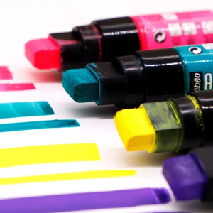 Marqueurs de peinture acrylique <span class=keywords><strong>Pebeo</strong></span>, encre opaque imperméable, tissu, art mural, toile, 0,7/1,2/4 mm, pointes biseautées de 15 mm, fournitures d'art, PLA en vrac - Product Image 5