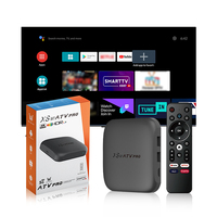 Vente en gros de box TV intelligentes OTT XS97 ATV Pro, idéales pour les Pays-Bas, le Canada, les États-Unis, l'Allemagne, le Royaume-Uni, l'Arabie, la Bulgarie