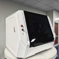 1kw 1000W haute précision 6060 Machine de découpe laser à fibre pour bijoux Métal Refroidissement par eau Supports AI PLT Graphic