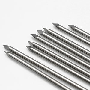 Juego de 10 Piezas de Alambres de Kirschner Parcialmente Roscados de Acero Inoxidable, Instrumentos de Ortopedia Veterinaria, Certificación CE - Product Image 5