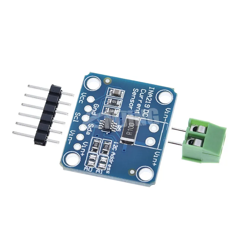 MCU-219 INA I2C Interface 0 Drift Bidirectional Current Power Supply Monitoring Sensor