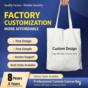 Bolsa Organizadora de Moda em Lona de Algodão com Múltiplos Bolsos, Alça de Ombro Destacável, Alças de Couro, Alta Resistência e Grande Capacidade - Product Image 4