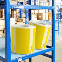Imprimante thermique Dymo vente en gros autocollants adhésifs découpés 57x32mm taille 4XL étiquettes d'emballage en papier d'étiquette thermique directe étanche