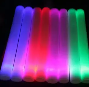 Led Foam Sticks - Flash ing Glow Sticks Party zubehör Leuchten Baton Wands für Kinder, Raves, Geburtstag, Hochzeit, Weihnachten