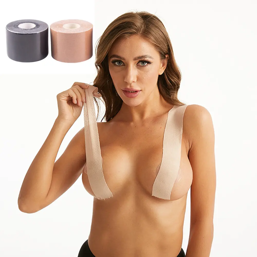 Hot Sell New Waterproof Breast Tape Invisible Nipple Boob Cover Sticky Bra Underwear For Women Everyday