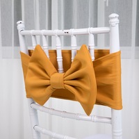 Nouvelles Écharpes de Chaise en Polyester Multicolores Modernes pour Mariage – Bandes Décoratives de Haute Qualité pour Banquets et Cérémonies