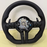 Volant en cuir personnalisé doux et respectueux de la peau pour BMW X3m M6 F02 F8x F10 F48 F90 i3 335i M135i