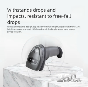 Lecteur de codes-barres filaire <span class=keywords><strong>USB</strong></span> ZEBER <span class=keywords><strong>DS2208</strong></span> 1D/2D, capteur CMOS, portée standard de numérisation A4, utilisation en supermarché, stockage - Product Image 1