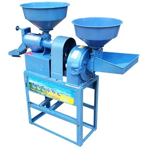 Newest Home Use Rice Mill Machine Automatic Combined Rice Mill With Paddy and Rice mill