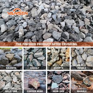 Kleiner tragbarer Asphalt-Steinbrecher Schlepp barer Steinbrecher Erz backen brecher - Product Image 3