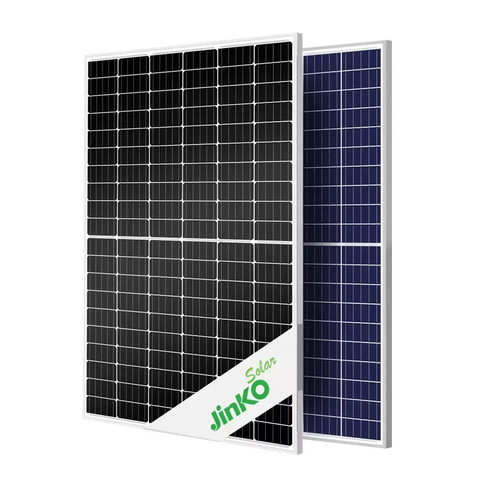 Jinko panel năng lượng mặt trời Mono Facial Module 460W Bảng điều chỉnh điện sử dụng nhà tấm pin mặt trời hệ thống