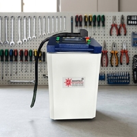 Machine de préparation de surface au laser portative de 500 W pour l'élimination des couches de rouille et des contaminations