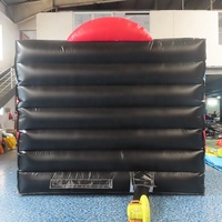 Expédition rapide par avion jusqu'à votre porte, jeu de tir au basket gonflable en PVC 3x3m, jeu de basket gonflable pour fête foraine