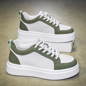 Scarpe da Corsa alla Moda per Uomo, Traspiranti con Tomaia in Rete, Allacciatura, Aumento di Altezza, Sportive e Casual - Product Image 2