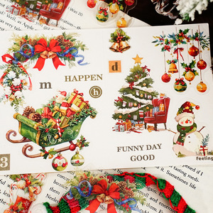 15 Tấm Sticker Gói Giáng Sinh Bất Ngờ Đêm Loạt Giáng Sinh Theo Chủ Đề Tự Làm Trang Trí Dán Cho Việc Tạo Cảnh Lễ Hội - Product Image 4