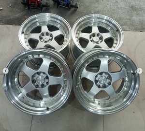 RCSR Voiture de tourisme en aluminium forgé à cinq rayons 15x7.5 15x8 16x8 16x9 17x9 17x10 <span class=keywords><strong>4x100</strong></span> 5x100 4x114.3 5x114.3 8x114.3 - Product Image 2