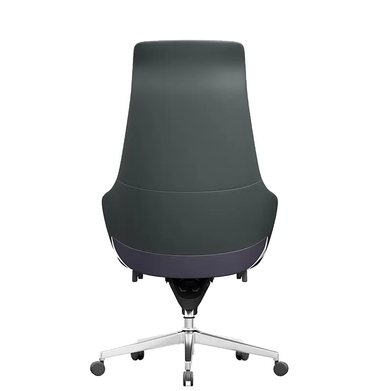 Foshan produttore di sedie da ufficio all'ingrosso di lusso executive vera pelle sedia con schienale alto per ufficio sedia in pelle rigenerata