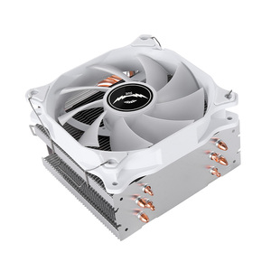 QiuzAim 4 tubo de calor silencioso 120 mm <span class=keywords><strong>CPU</strong></span> ventilador de refrigeración iluminación RGB 3/4 Pin Compatible 1700 1150 1200 placa base de computadora AMD AM4 - Product Image 5