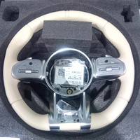 Volant en cuir pour Mercedes Benz W176 W204 W207 W212 W218 W117 Accessoire de voiture haut de gamme