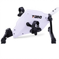 Mini-vélo d'exercice portable pour les jambes avec écran LCD – Pédalier d'entraînement fitness