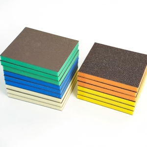 Bloque de Esponja de Lijado de Doble Cara de Óxido de Aluminio Flexible, Almohadilla Manual para Lijado en Húmedo y Seco, Bloque de Espuma para Lijado 120*100*12mm - Product Image 6