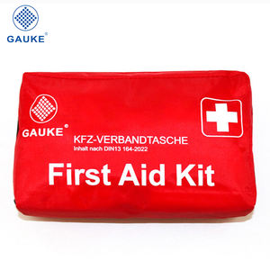 Gauke estándar de la UE botiquín de primeros auxilios bolsa de coche de emergencia médica con Velcro DIN 13164 compatible - Product Image 5