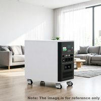 Armoire de commande de pompe à incendie 3000W 6kWh avec batterie lithium-ion et onduleur tout-en-un, conteneur de stockage d'énergie extérieur connecté au réseau