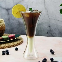 Verre à double paroi de haute qualité pour cocktails et jus