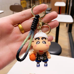 Llavero de Peluche Creativo y Adorable de Crayon Shin-chan, Juguete Suave, Colgante para Bolsa o Coche, Pequeño Regalo para Parejas - Product Image 6