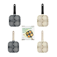 Poêle carrée en métal économique pour œufs et petites portions, transfert de chaleur efficace, compatible gaz et induction, écologique et facile à utiliser